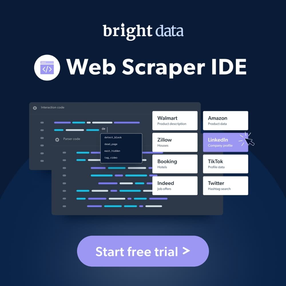 bright data web scraper