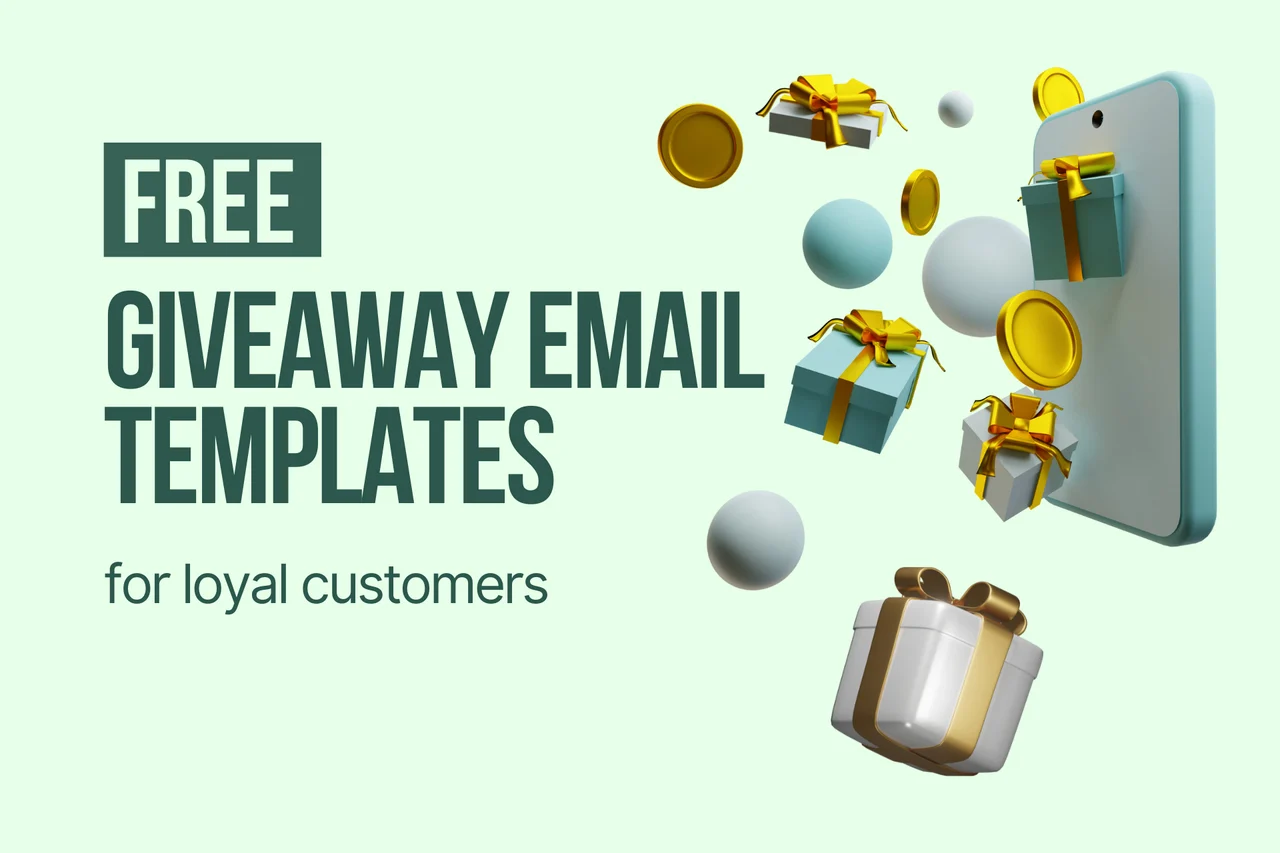 giveaway email templates