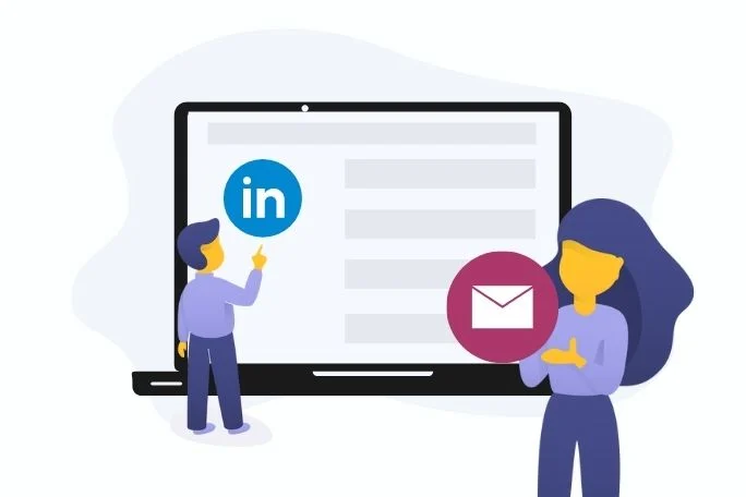 grow your email list with linkedin