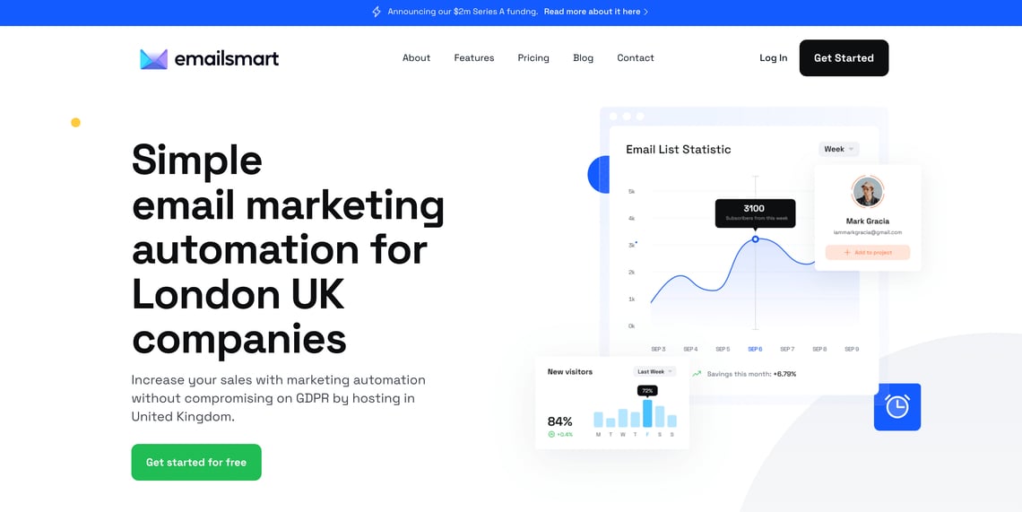 Emailsmart.io email marketing automation software in london