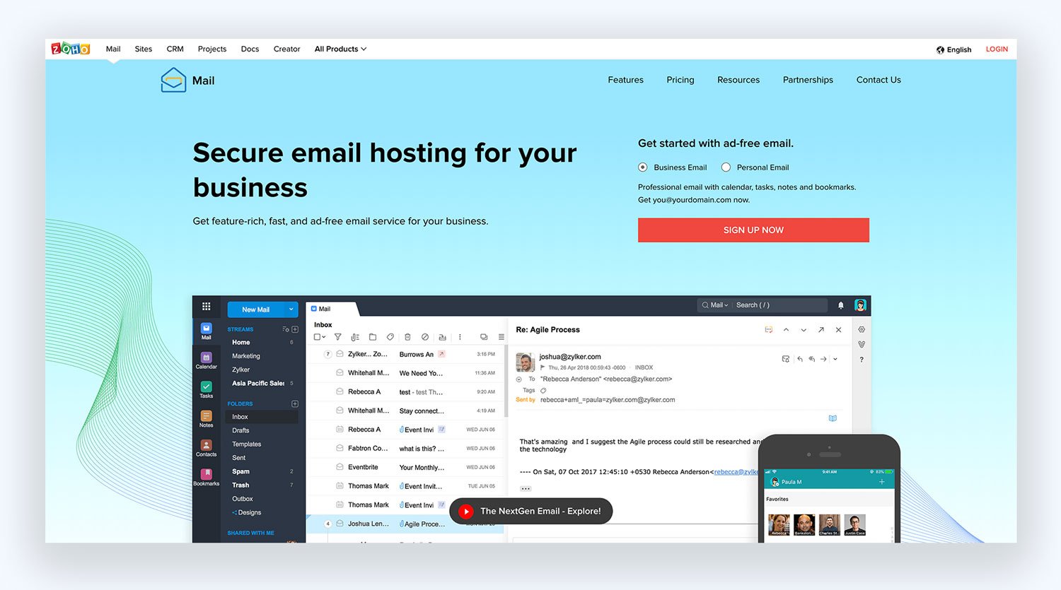 Zoho Mail Email Marketing Service