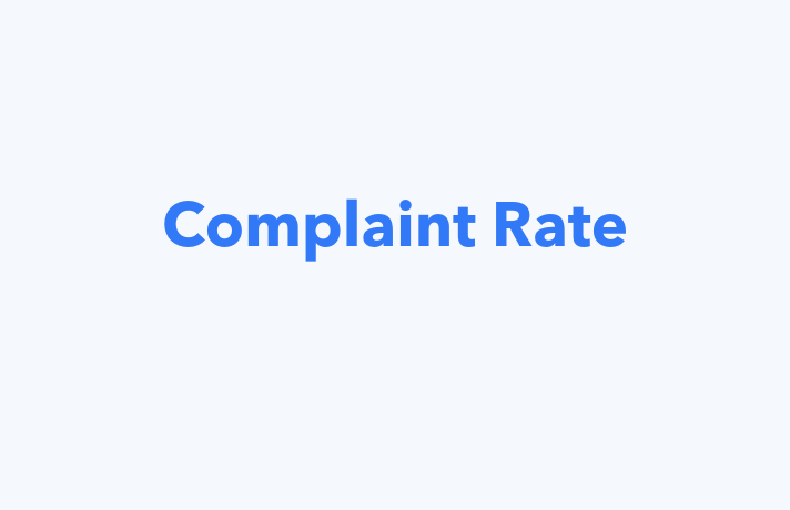 complaint rate headline image