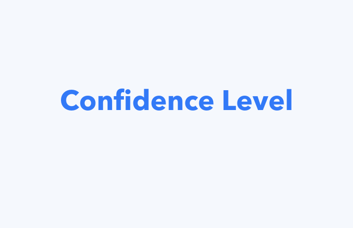 confidence level headline image
