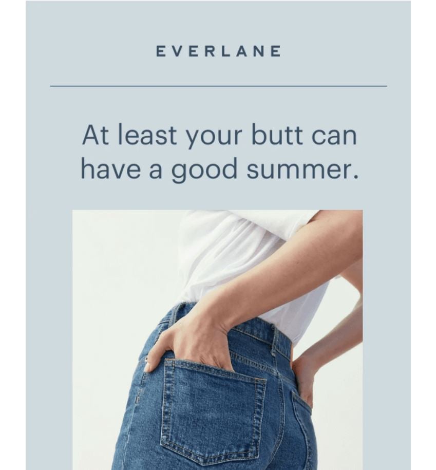 Everlane yaz emaili konu başlığı örneği