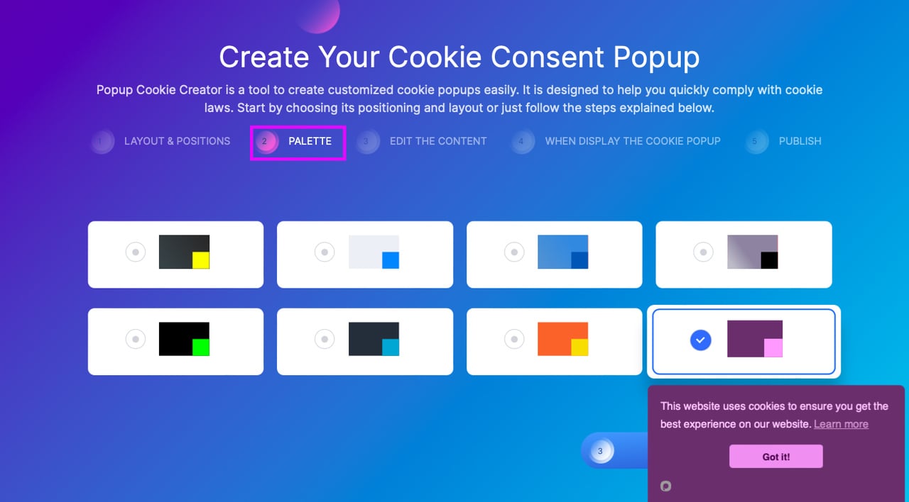 shopify çerez popup oluşturucu