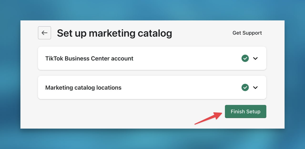 Shopify'da TikTok pazarlama kataloğu kurulumu