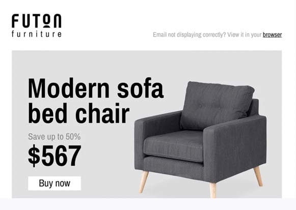 e-posta bülteni pop-up'ı