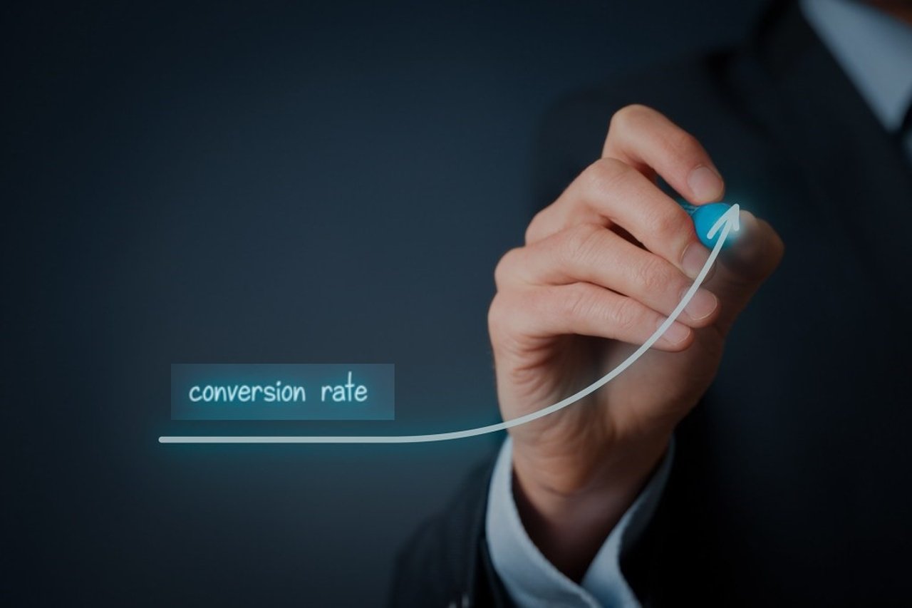 Increase in conversion rate by using landing pages