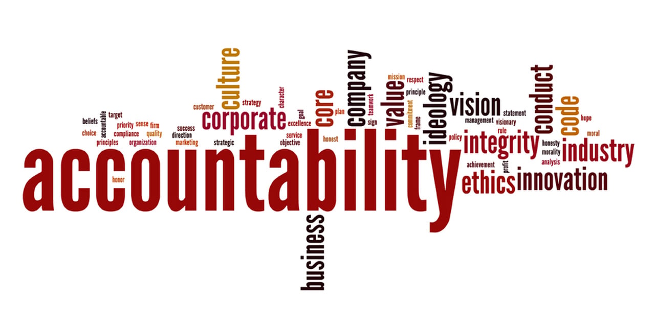 Word of Accountability and Words Related with Accountability