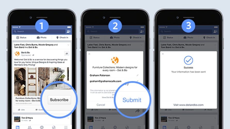 E-posta Listenizi Büyütmek İçin Facebook Lead Reklamları
