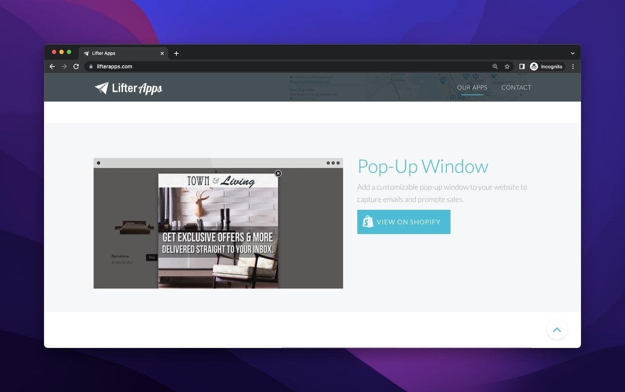popup window lifter apps on a white background highlighting the use of popup windows