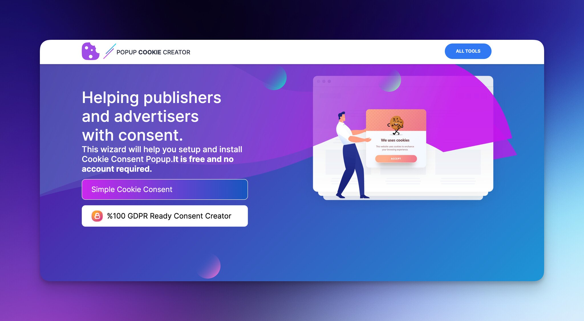 Çerez Onay Popup Oluşturucusu mikro araç ana sayfası