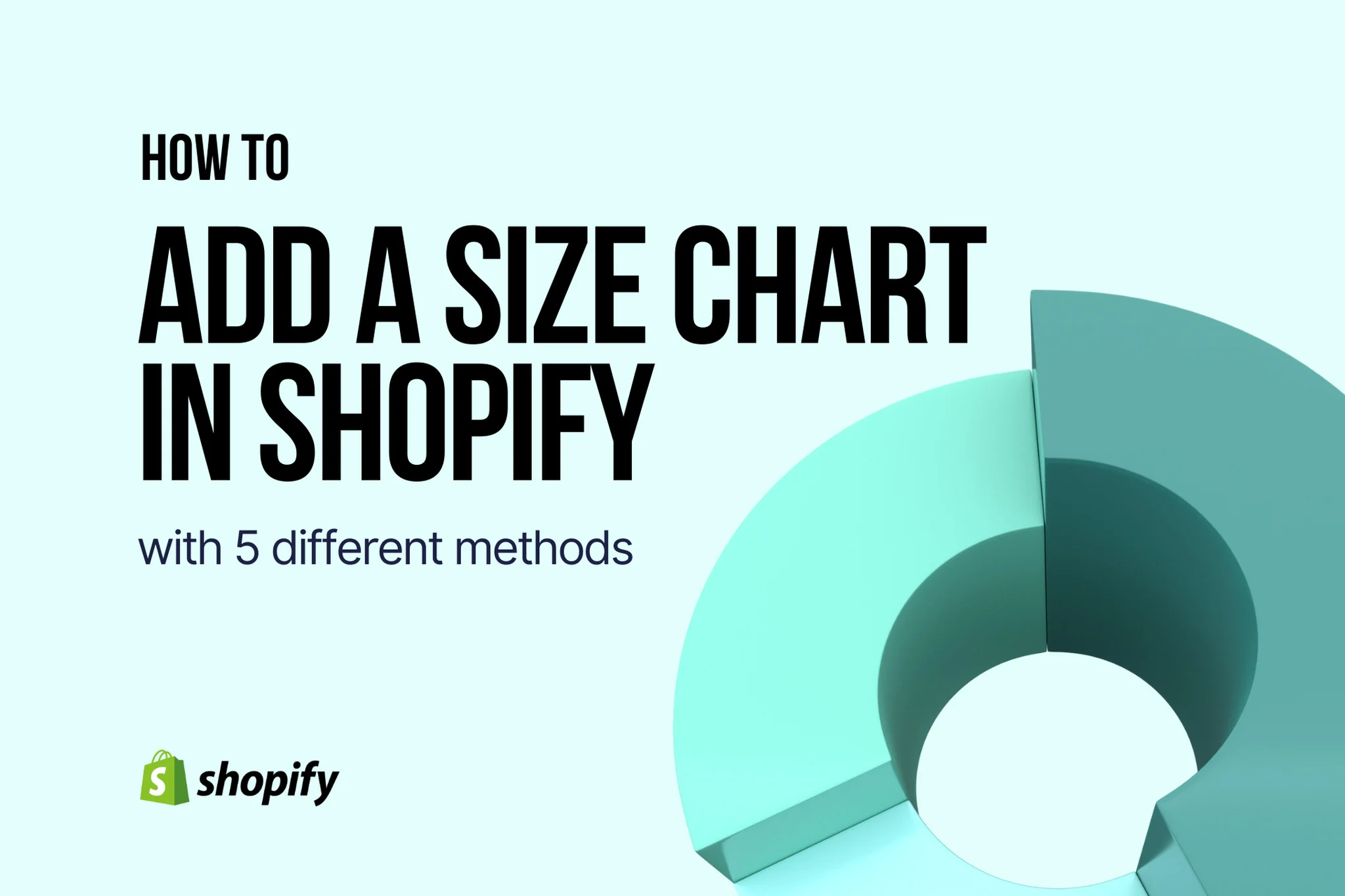 How to Add Size Chart in Shopify: 5 Methods (2026)