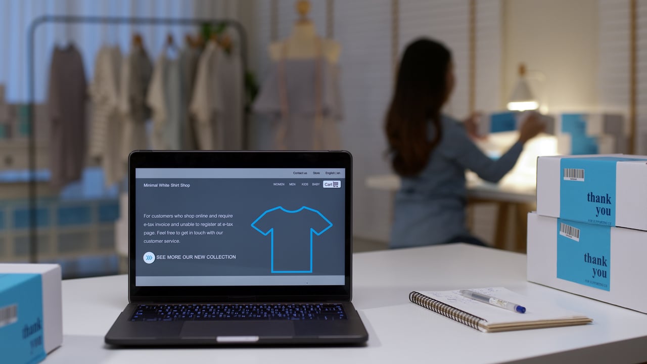 minimal shirt product landing page example showing a clean above-fold layout with a single product, simple value prop, and one CTA