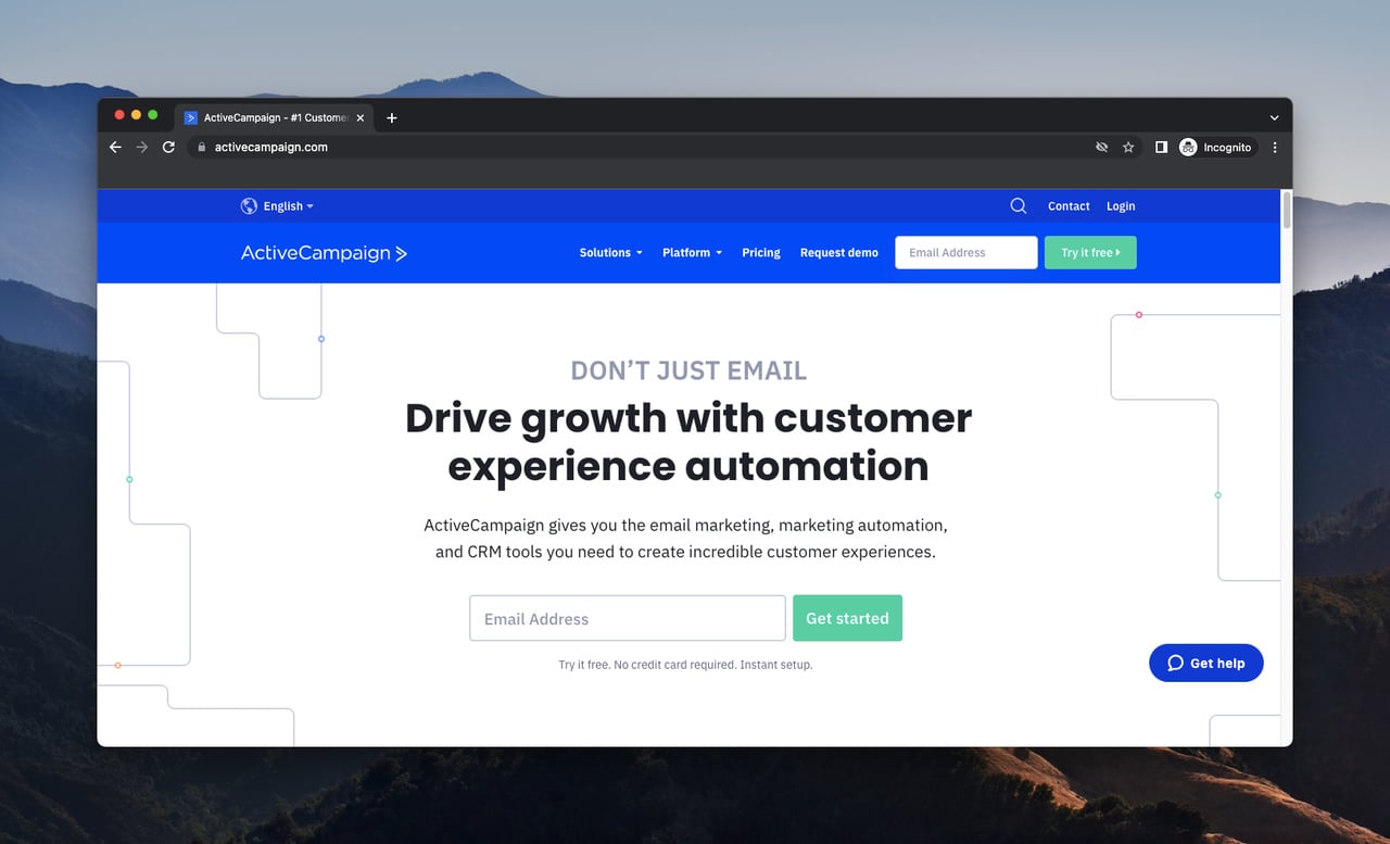 ActiveCampaign marketing automation platform with SMS integration capabilities
