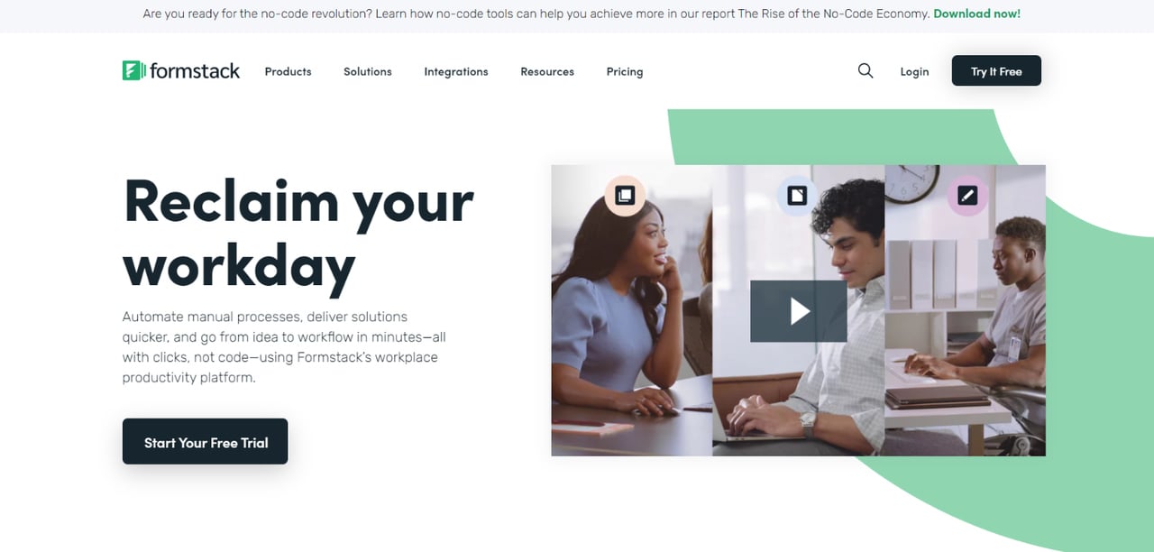 Formstack, online form builder tool