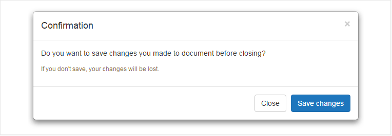 Bootstrap modal penceresinin resmi.