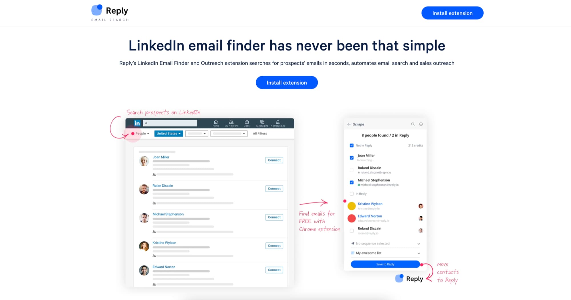 Reply.io Email Finder and Outreach