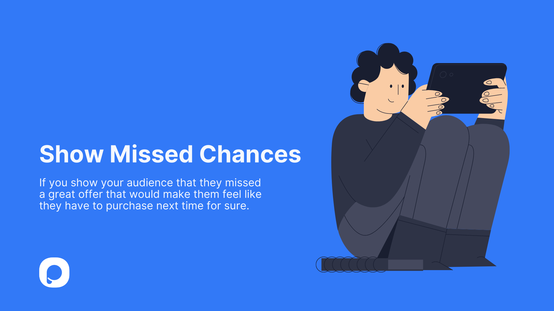 Missed chances FOMO email example reminding subscribers what they passed up