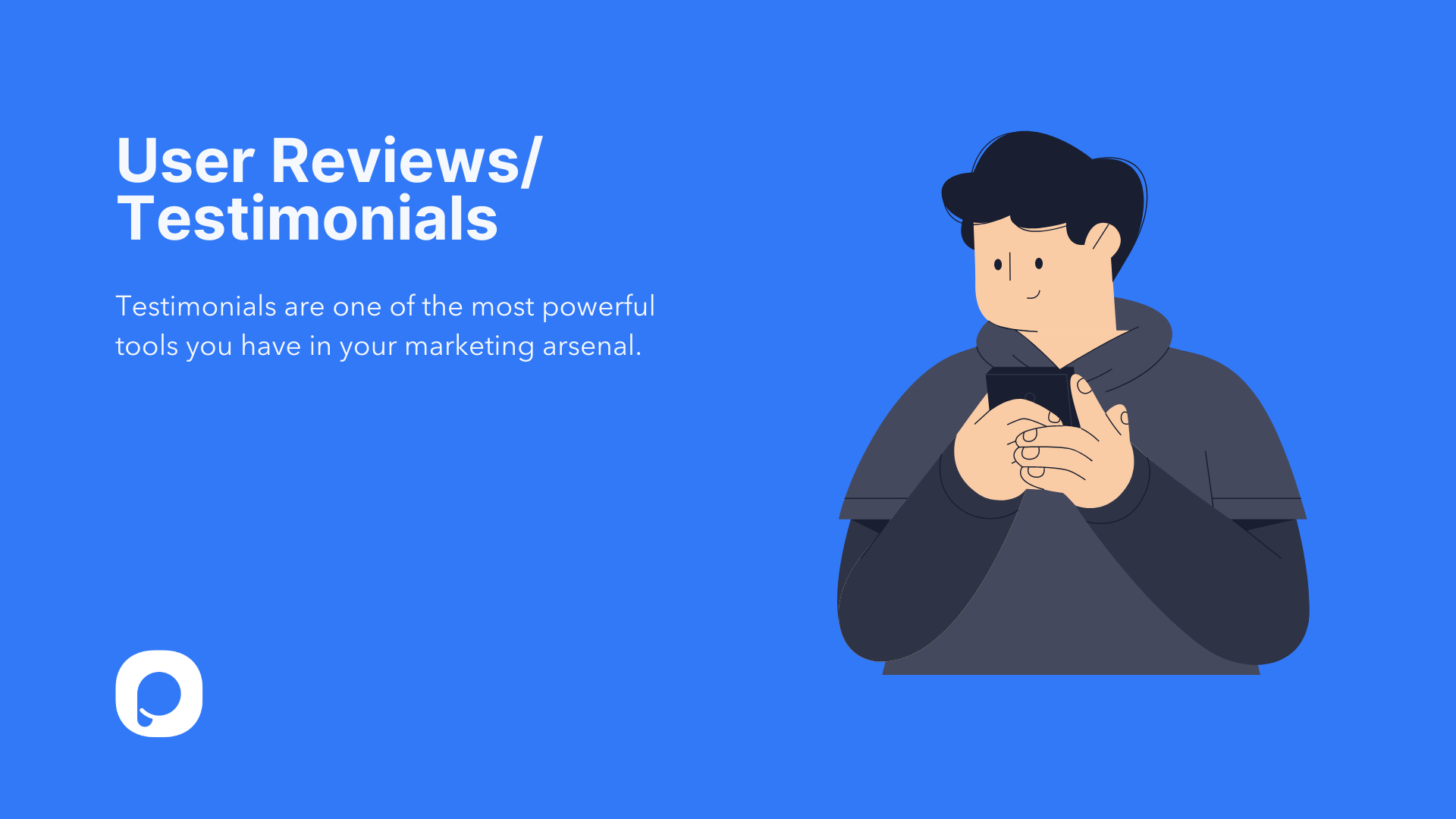 User reviews FOMO email example with social proof