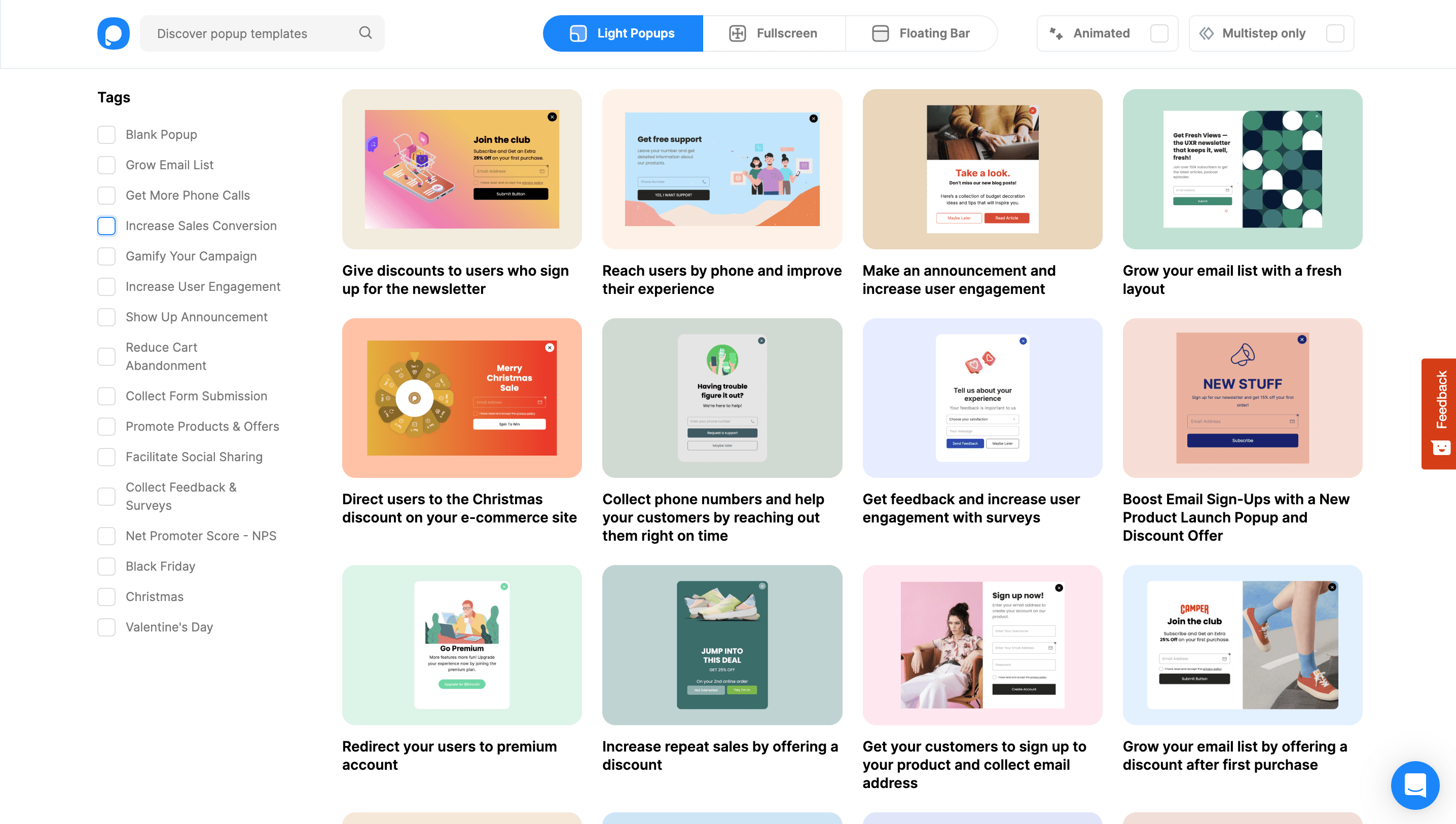 templates gallery