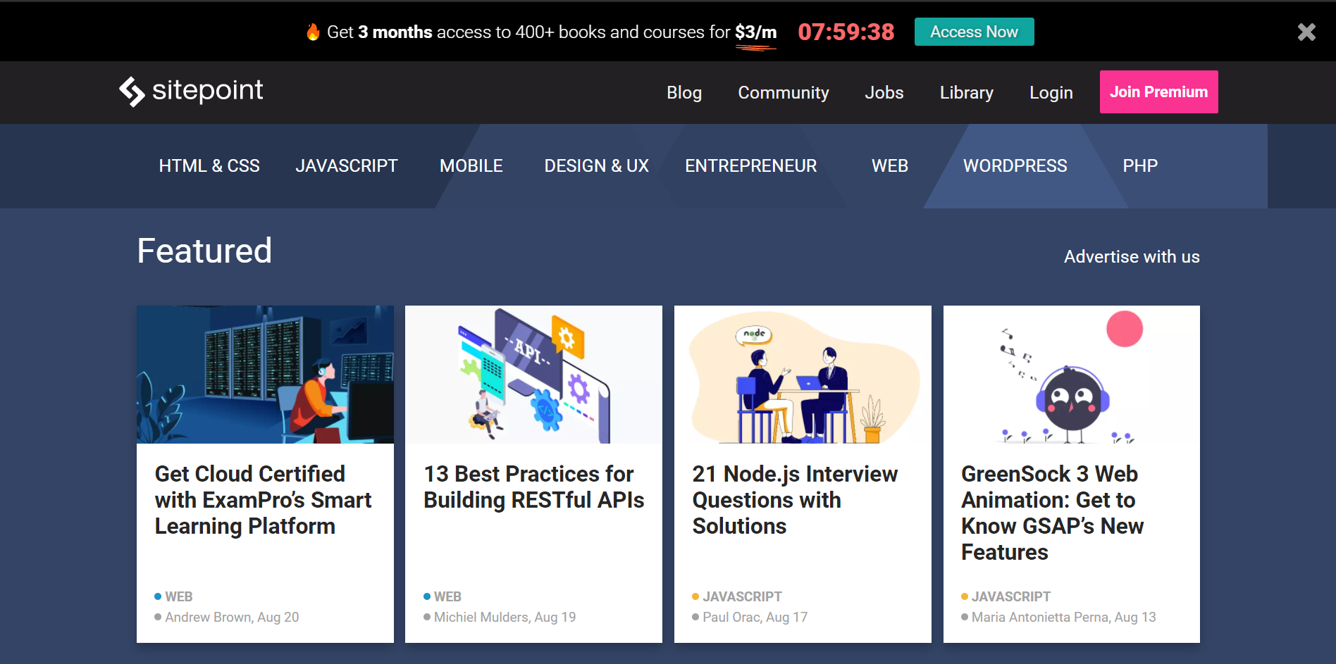 sitepoint b2b popup örneği