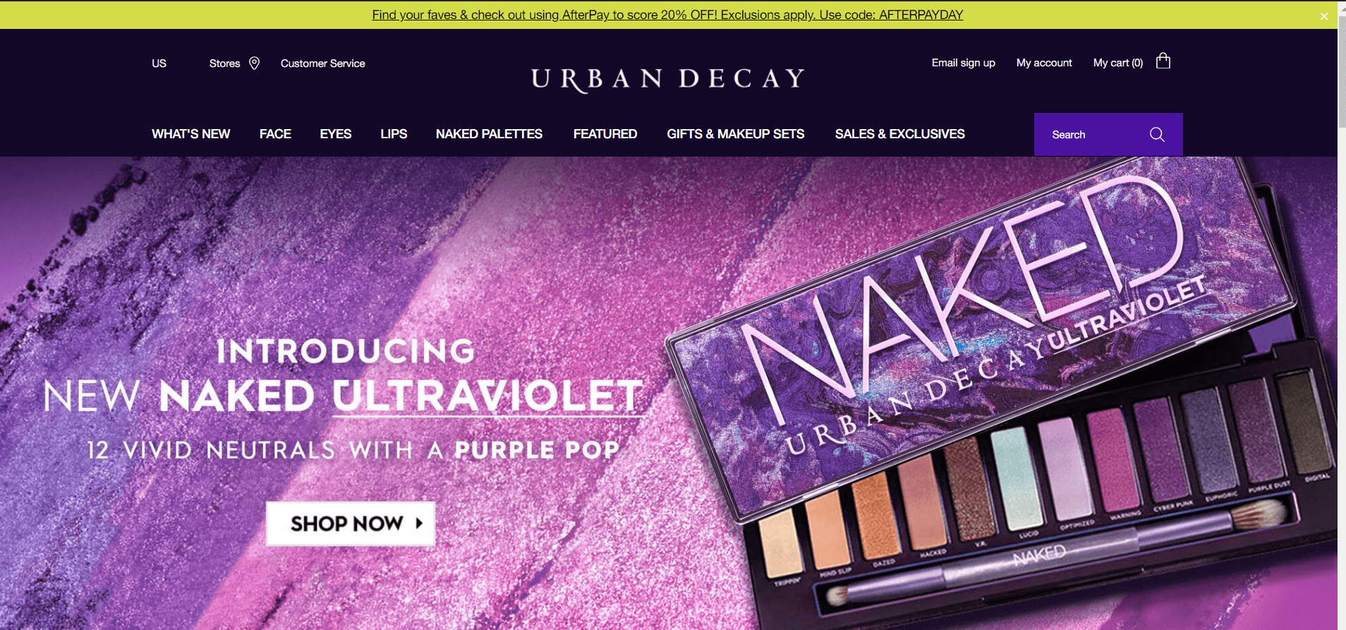 urbandecay popup ilhamı