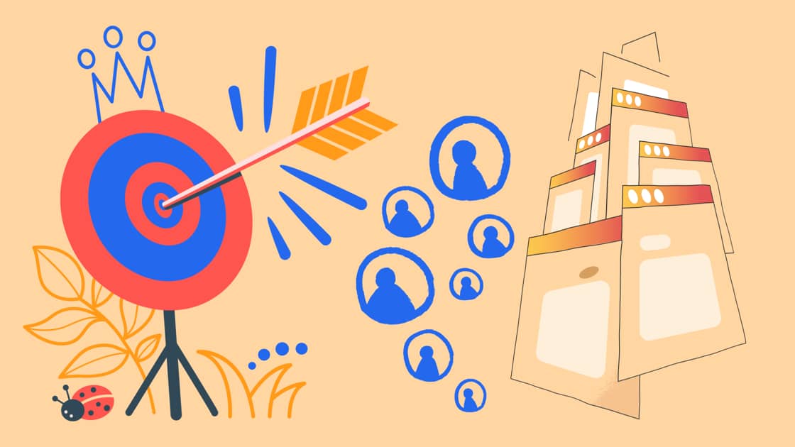 Target website visitors and their behaviors.
