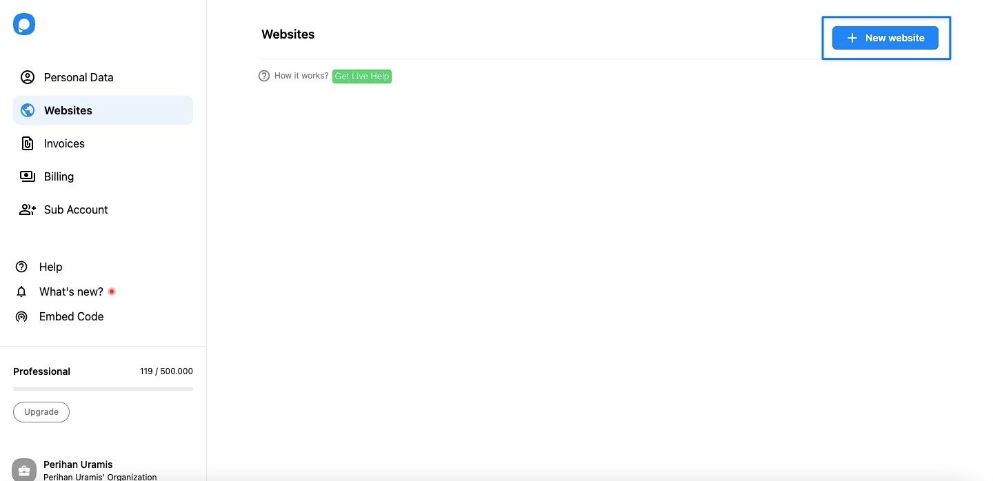 Yeni websitesi ps panel