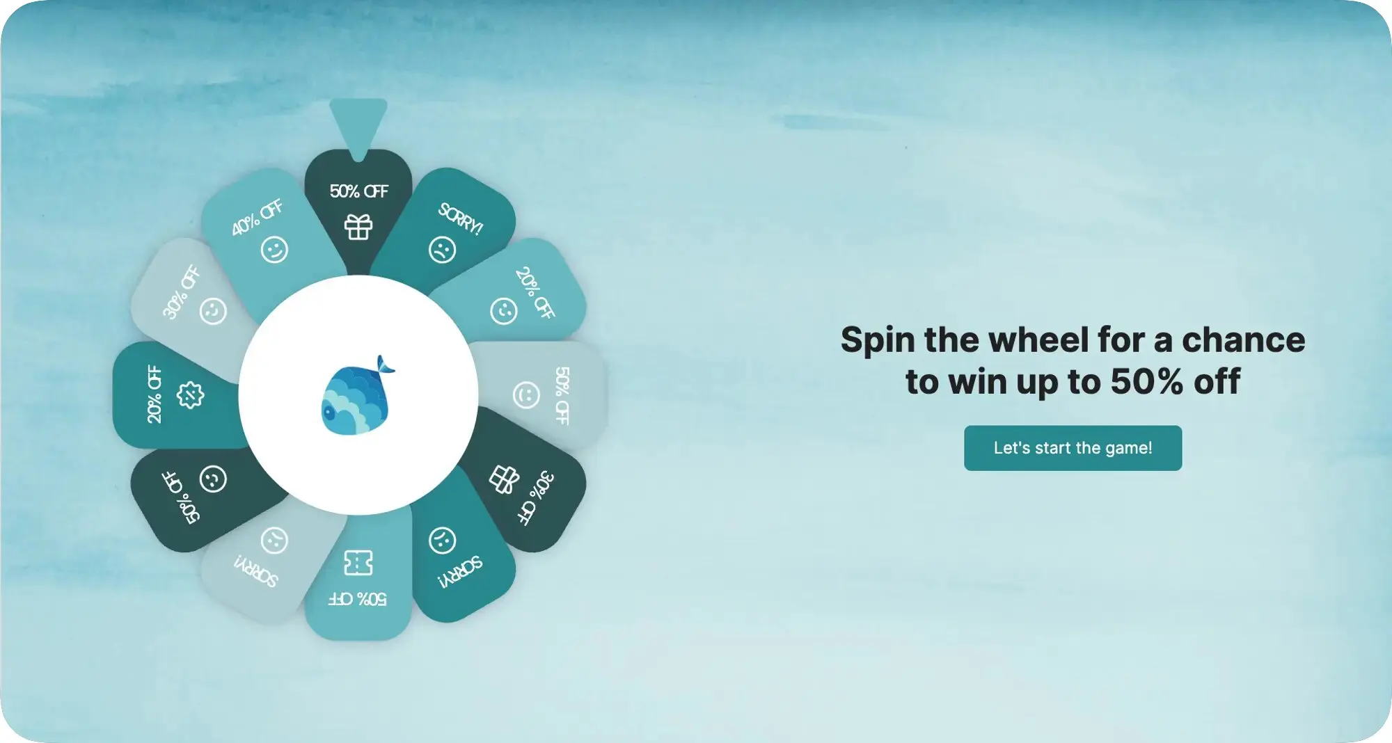 gamification social sharing popup
