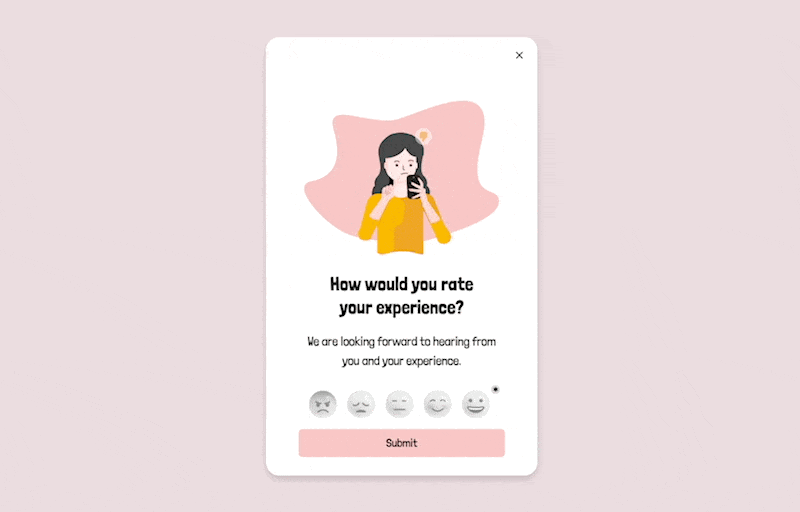 nps survey popup