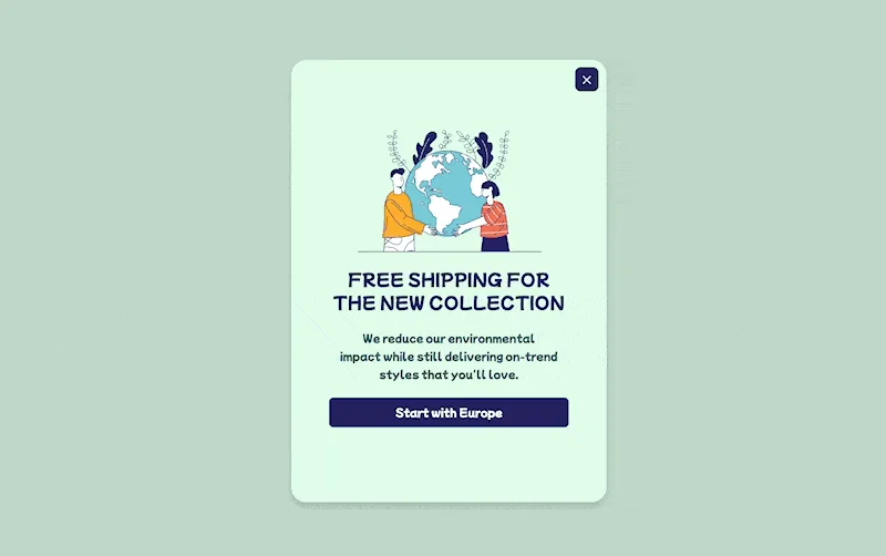 çok bölgeli haber paylaşımı popup