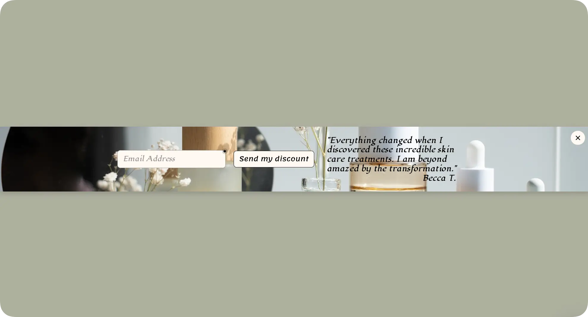 Provide Care Discounts with Social Proof