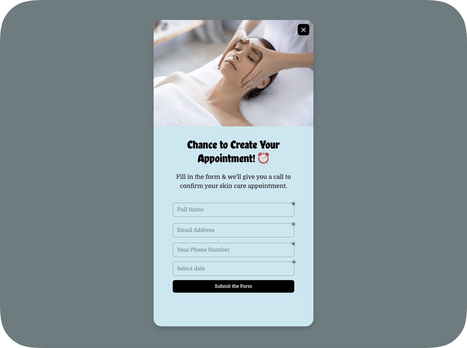 Offer Fast Care Appointment Possibility