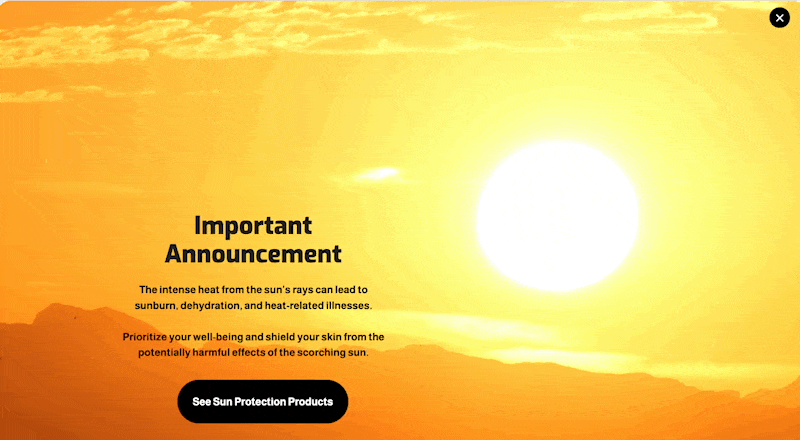 Make a Medical Announcement for Health