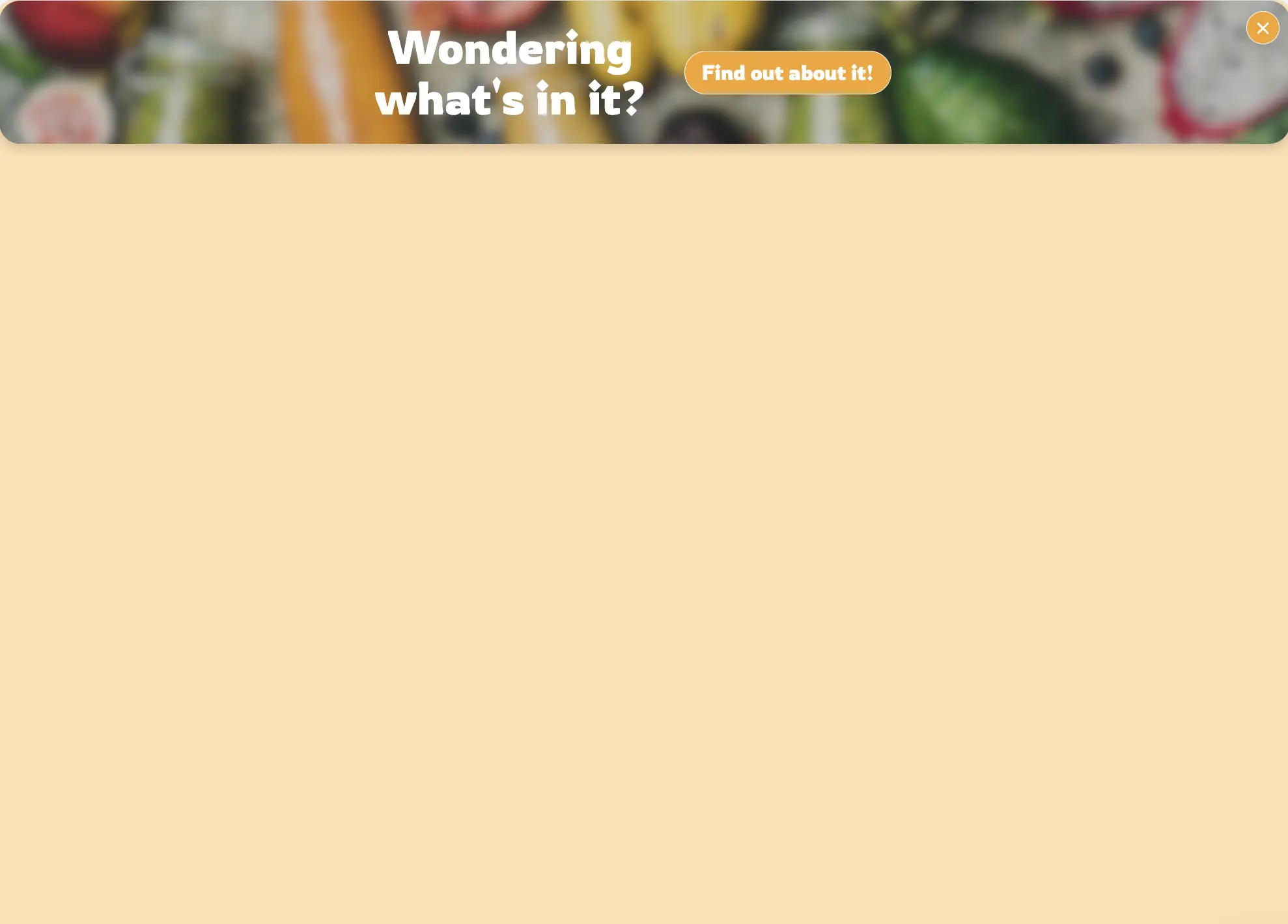 Establish Brand Awareness with Exclusive Recipe Popups