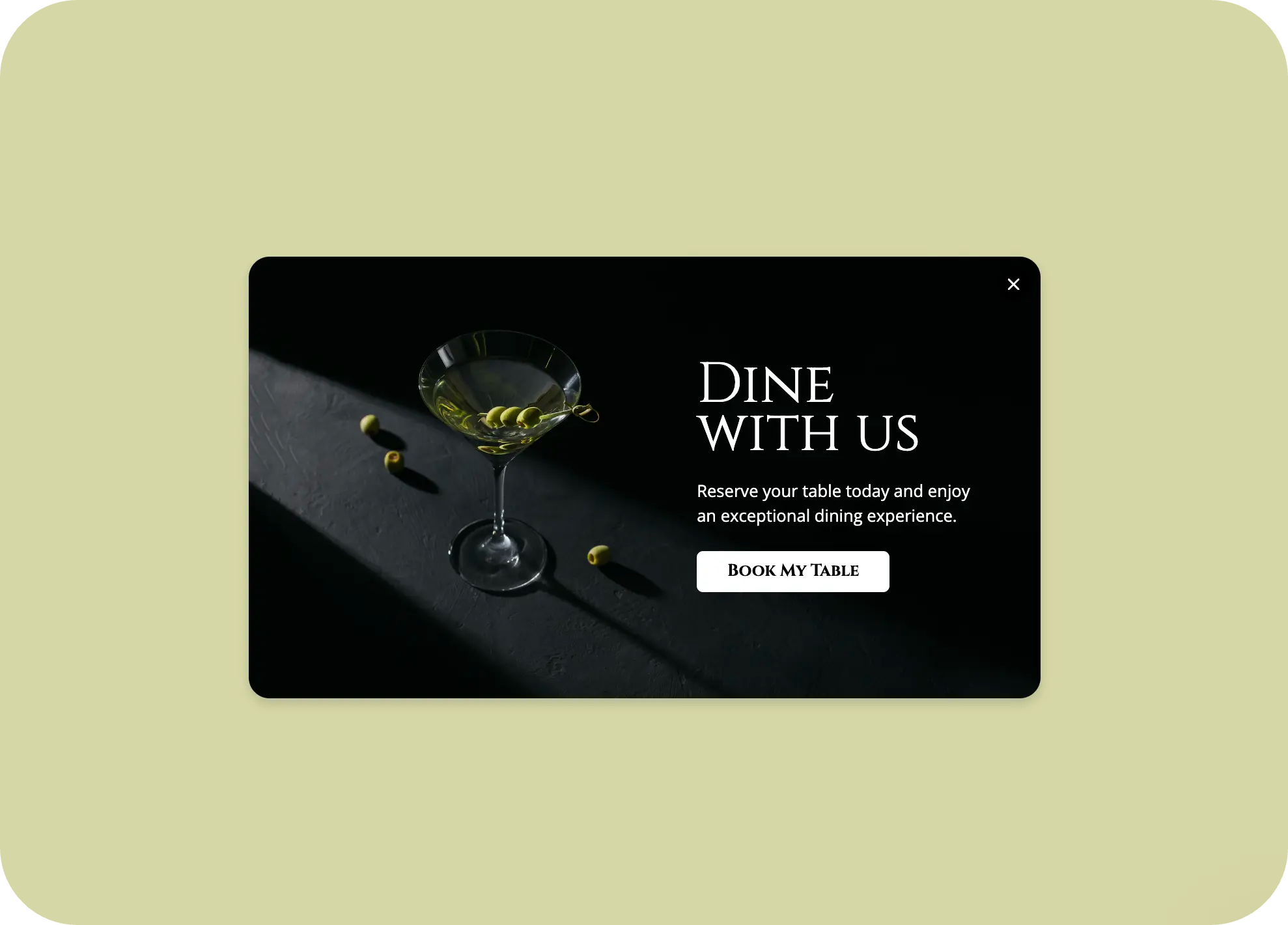 Book Reservations Right on Your Website