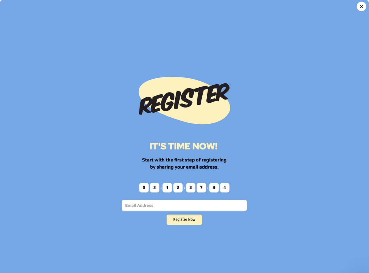 Display the Register Date of School