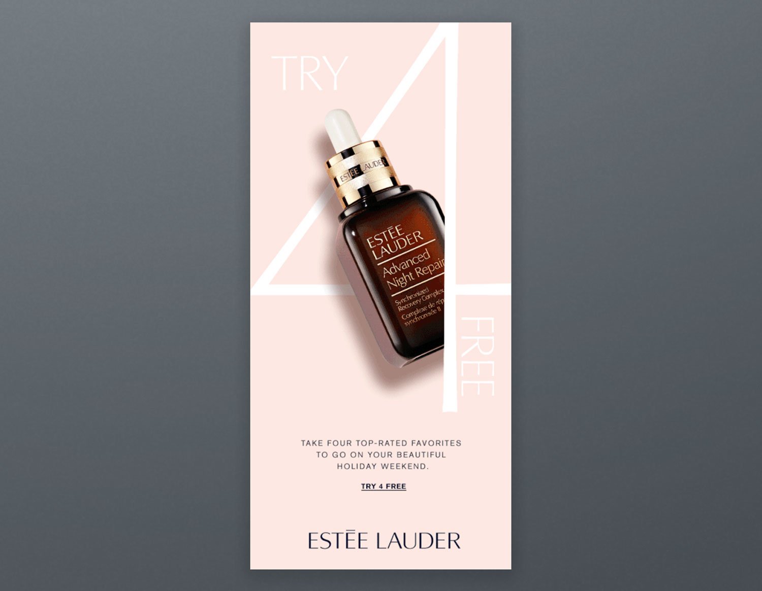 Estee Lauder Email Campaign