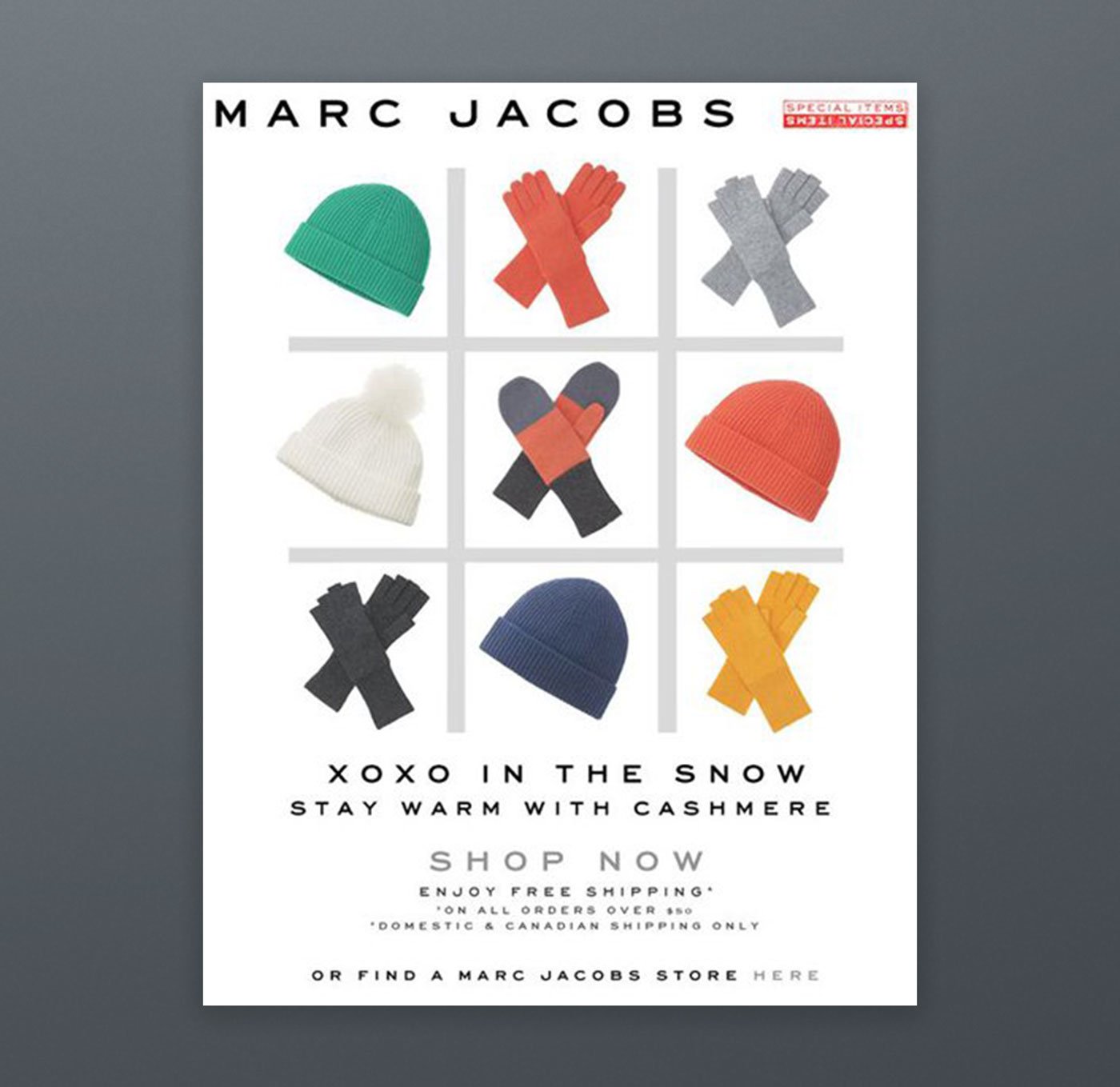 Mark Jacobs Email Marketing Campaign