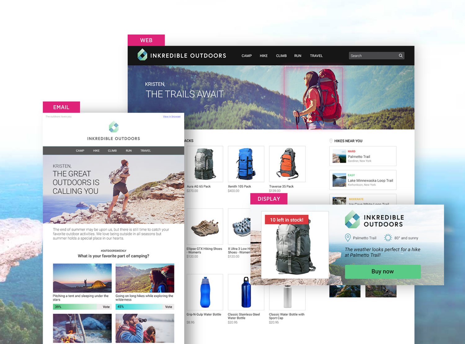 Movable E-Mail Newsletter Creator