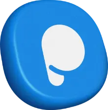 Popupsmart 3d logo