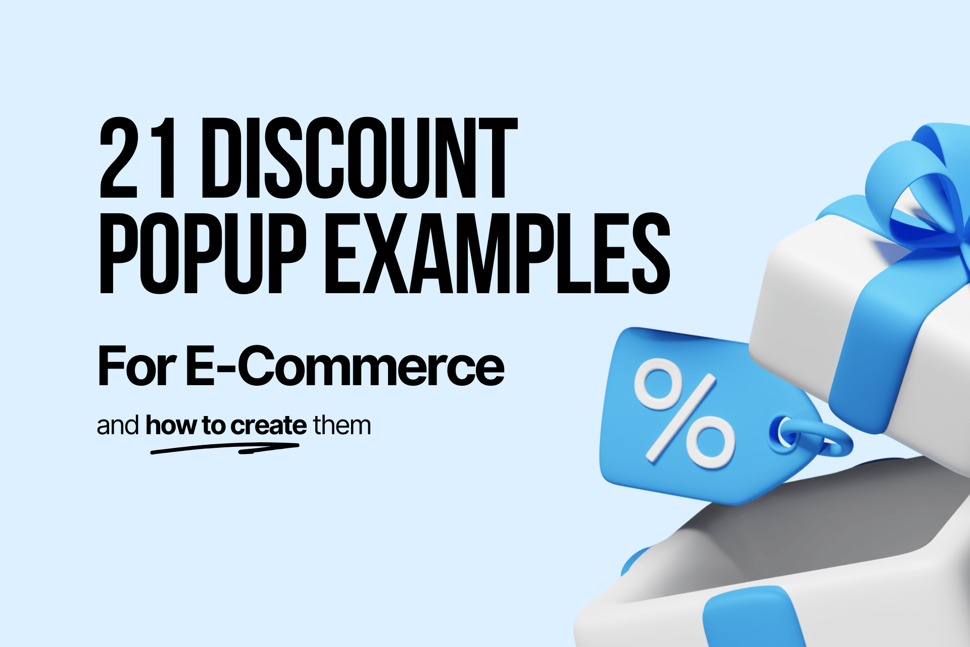 21 Discount Popup Examples for Ecommerce + How to Create