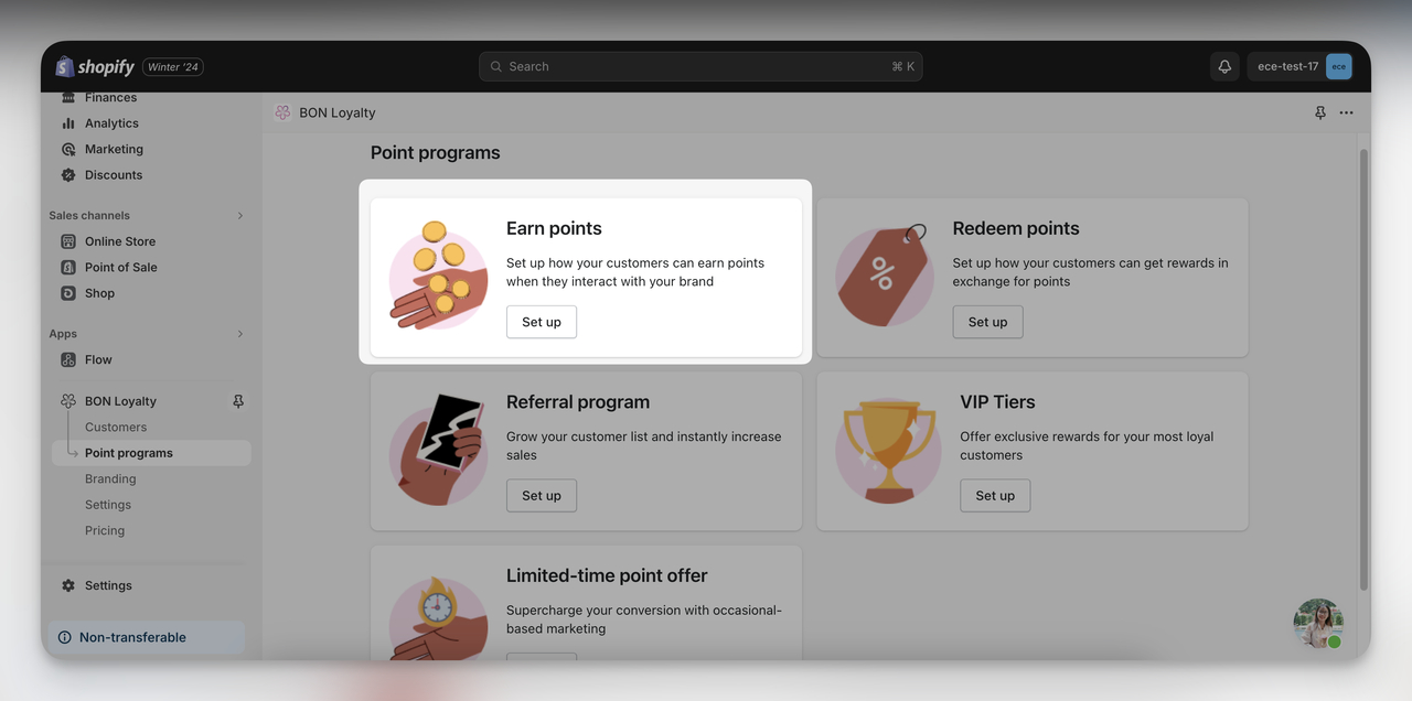 The third step to Setup Shopify Loyalty Program in Shopify.