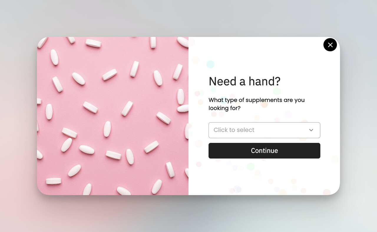 click-to-call popup of Popupsmart