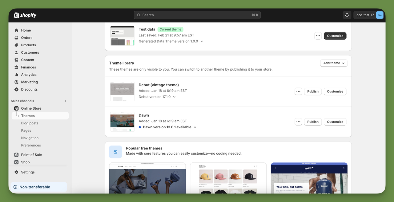 🔝 One of the most important features of Shopify for small businesses; Customization.