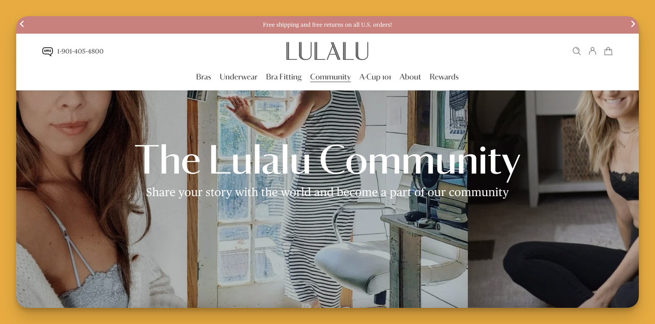 UGC ve topluluk oluşturma ile Lulalu'dan B2C müşteri adayı oluşturma örneği.