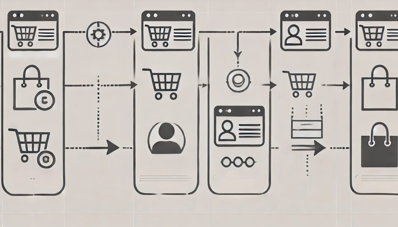 Diagram illustrating how an ecommerce product recommendation engine moves data from collection to ranked output