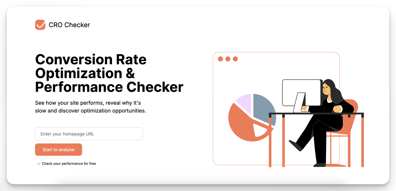 CRO Checker Tool from Popupsmart