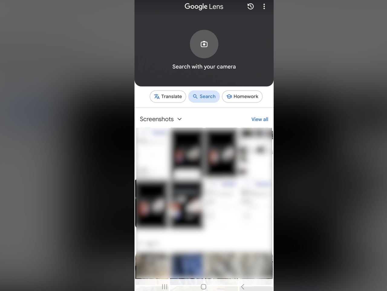 Tap the Photo Gallery Icon